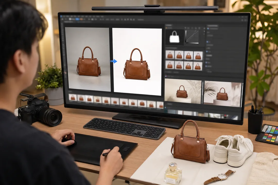 操作步骤：在 Photoshop 里落地 AI插件工作流 效果示例，插件 出图