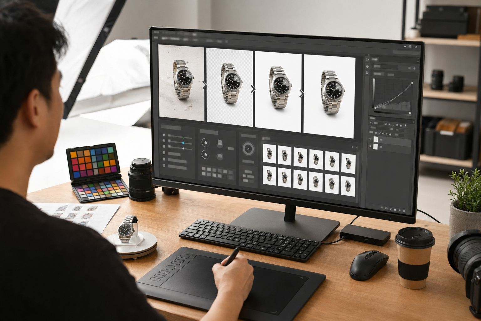 图片处理 我的 AI图片处理步骤：从客户原图到可交付 实操截图