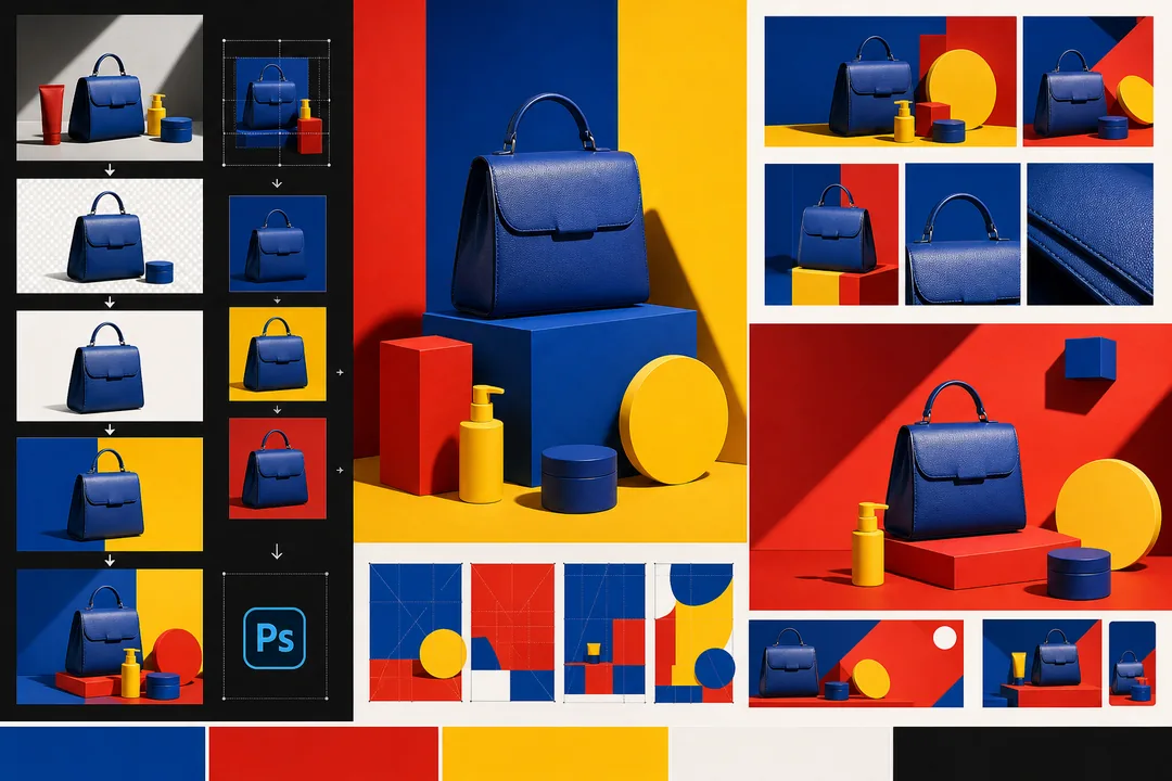 图片处理 配合 Photoshop 完成AI图片处理怎么做：一条适合电商团队的落地流程