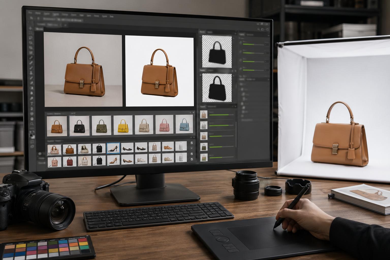 注意事项：不要把 AI 修图当成最终交付：设计工具 处理前后对比