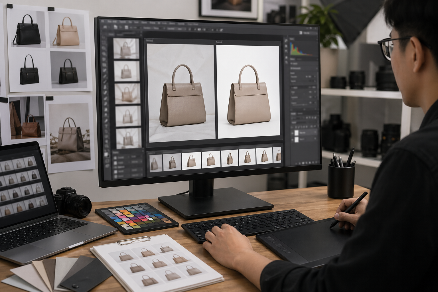 设计工具 在结论：AI设计工具要按生产系统来用场景下的工作示意