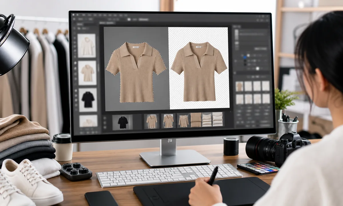 操作步骤：用图叮AI在 Photoshop 里完成免费AI抠图 步骤演示，使用 免费