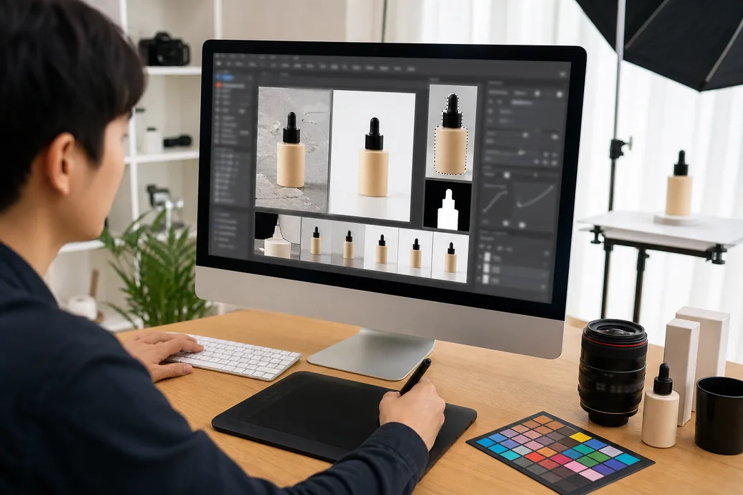 在线 配合 Photoshop 完成在线AI修图是什么：不是滤镜，而是基于选区与语义的修图流程