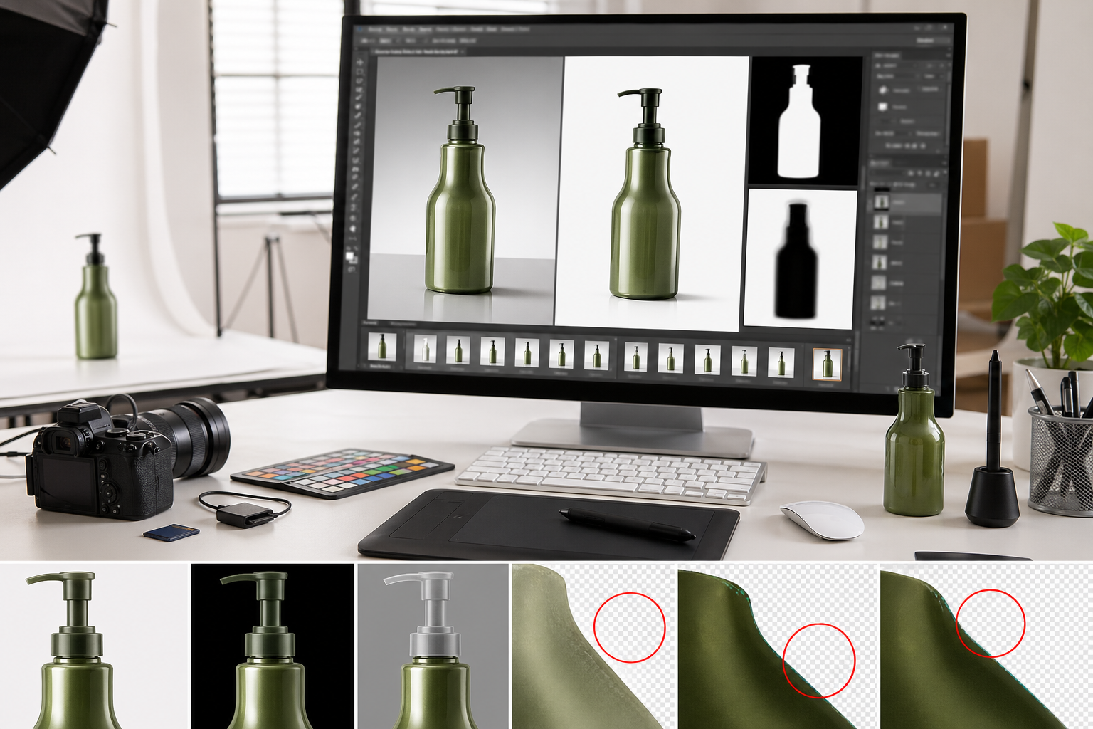 为什么要用免费AI抠图：核心价值在批量效率与可控返工：免费 处理前后对比