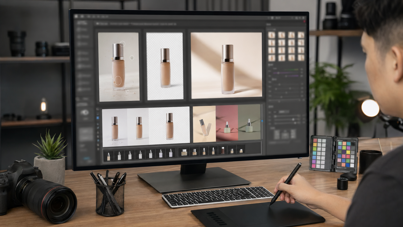 图叮 图叮AI是什么：面向 Photoshop 的智能修图工作流插件 实操截图