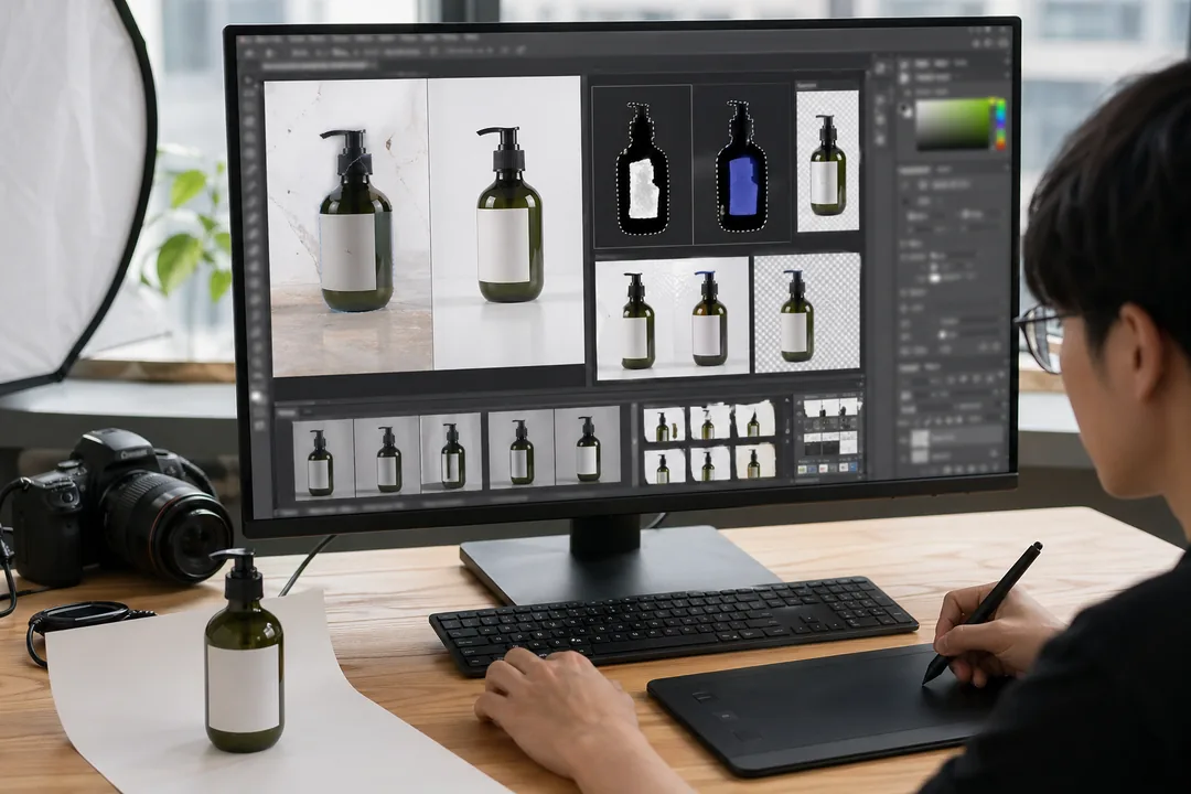 修图 配合 Photoshop 完成AI修图怎么做：适合设计师复用的 Photoshop 工作流