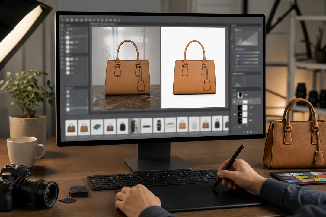 修图效果好吗 AI 修图效果好吗怎么做：可复制的 Photoshop 工作流 实操截图