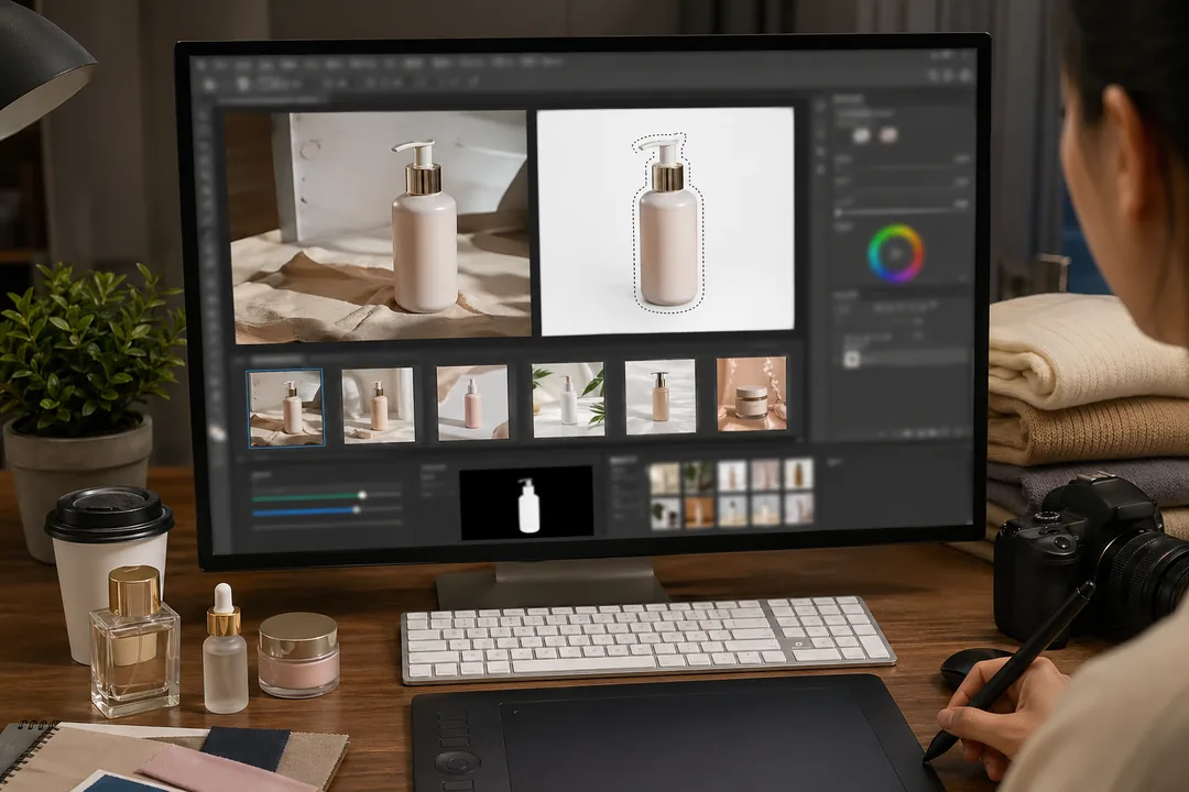 实战场景：Photoshop AI 插件怎么在电商设计里提效 效果示例，图像技术 出图