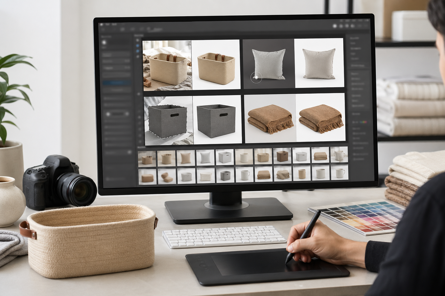 先给结论：AI图像技术在电商设计里解决什么问题：图像技术 处理前后对比