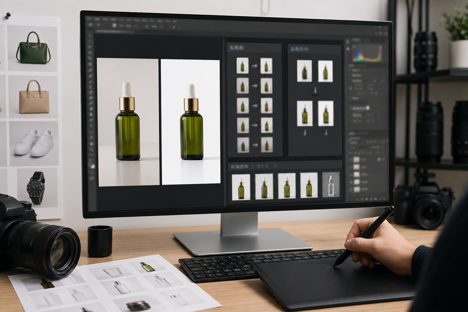 抠图工具对比 配合 Photoshop 完成传统流程 9 步 vs AI 流程 4 步：差距在哪里
