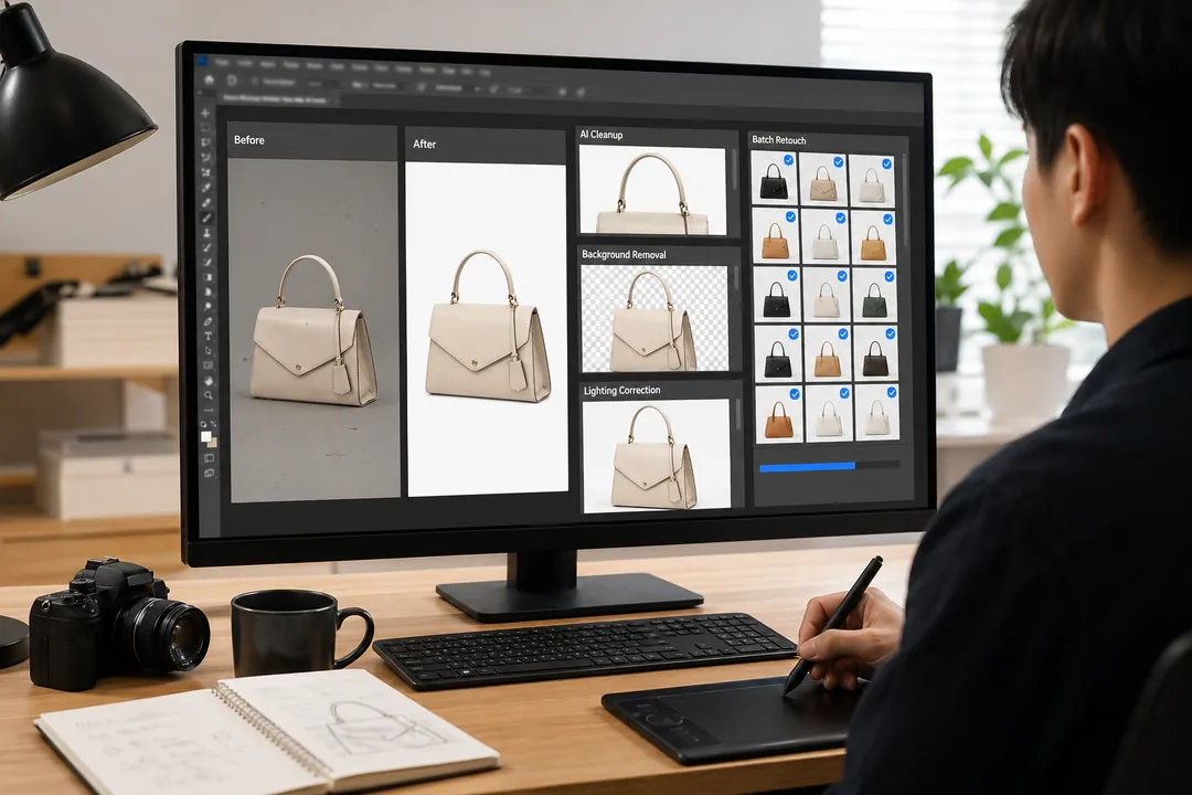 为什么电商团队更需要 Photoshop AI 插件 效果示例，图像处理工具 出图