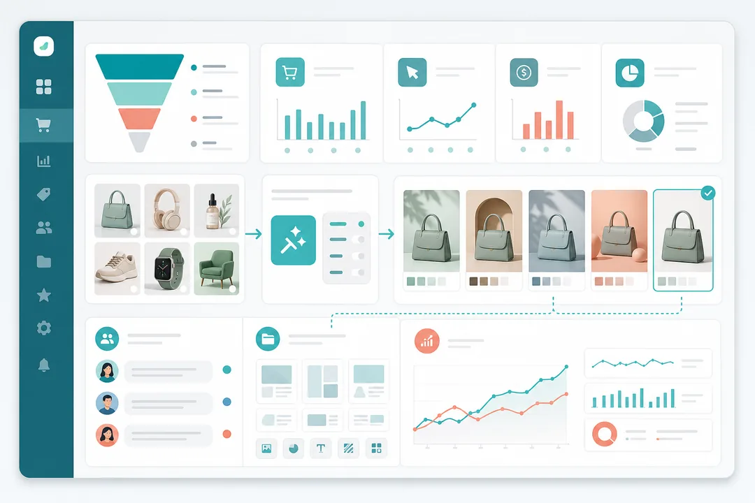 Canva 配合 Photoshop 完成操作步骤：一套适合电商团队落地的 Canva AI 工作流