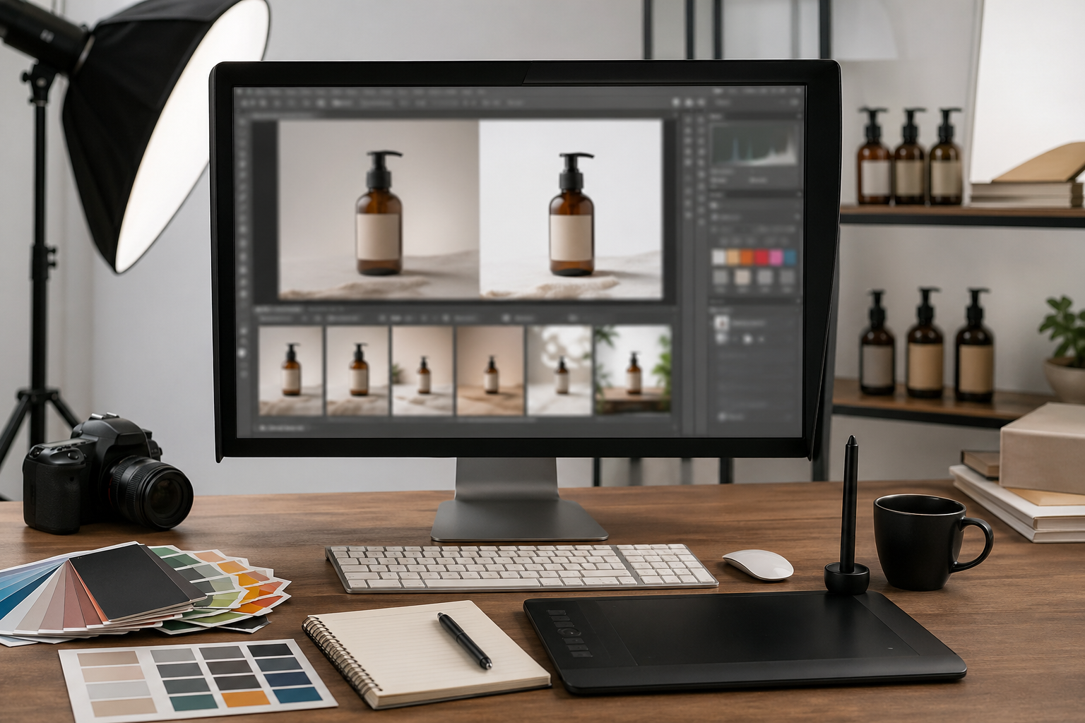 创意设计工具 配合 Photoshop 完成为什么要用创意设计工具：设计提效的核心在“缩短试错距离”