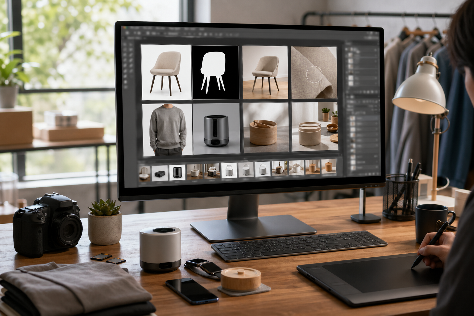 电商换背景 配合 Photoshop 完成电商换背景怎么做：一套可复制的 Photoshop AI 插件流程