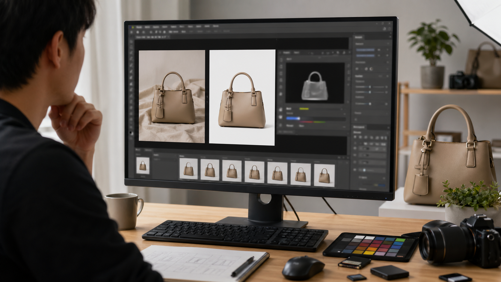 用图叮AI快速验证一条计算机视觉工作流：计算机视觉 处理前后对比