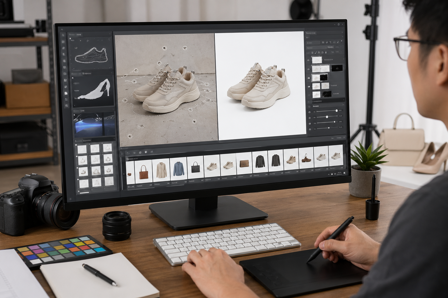计算机视觉怎么做：一套可复制的电商出图 SOP 步骤演示，使用 计算机视觉