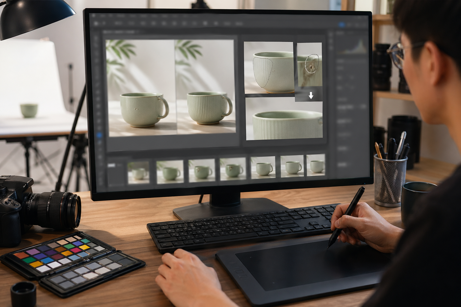 为什么要用局部重绘：电商设计提效的关键不是快，而是可改：局部重绘 处理前后对比