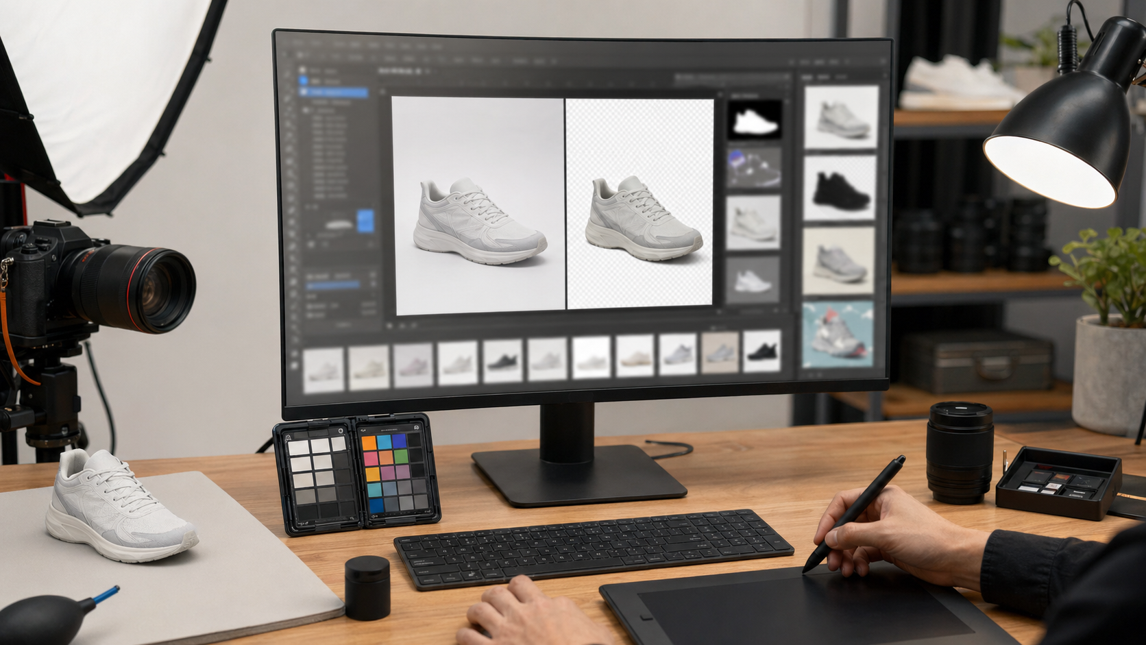 注意事项：避免把“快”做成返工 效果示例，抠图太慢 出图