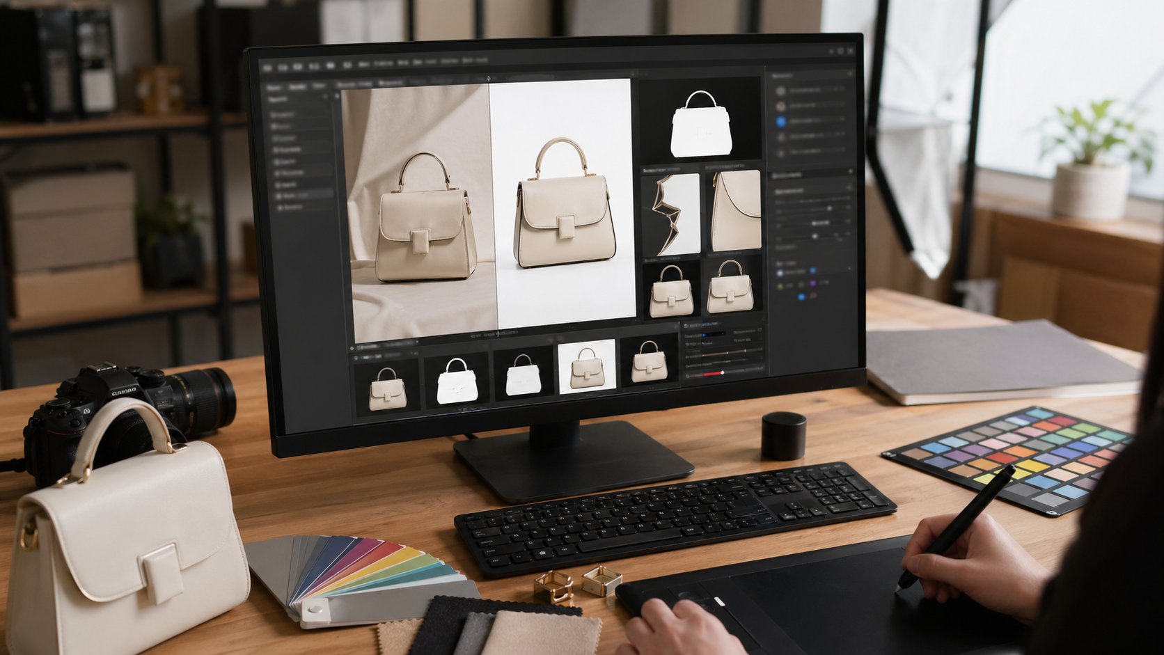 快速抠图方法是什么：不是跳过技术，而是压缩低价值步骤：快速抠图 处理前后对比