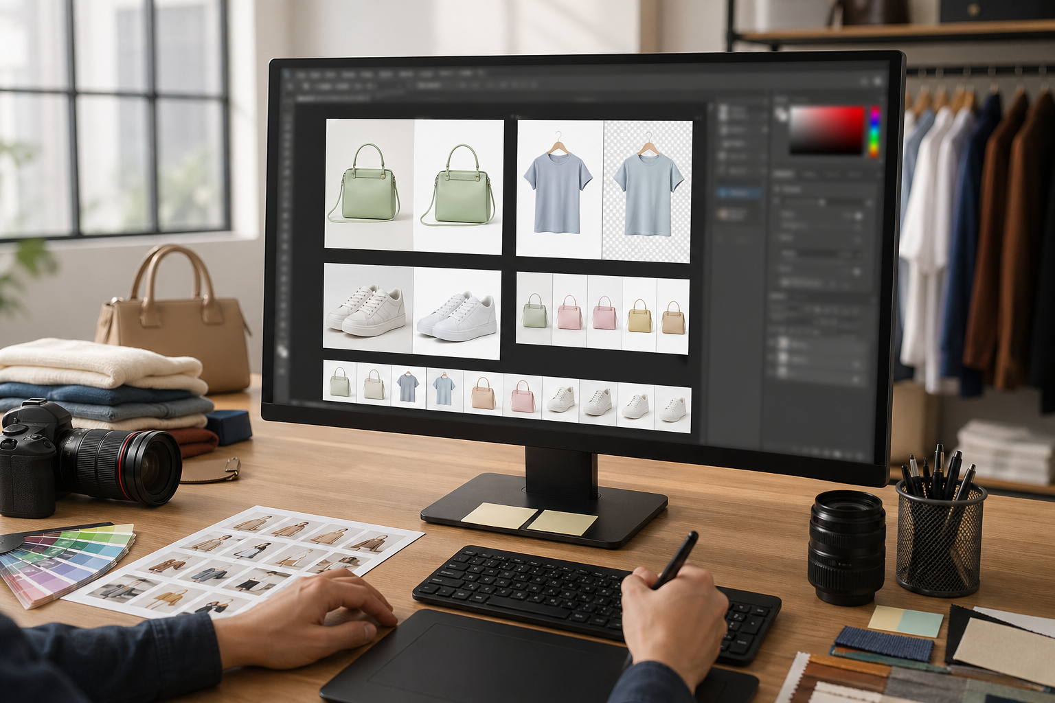实战场景：Photoshop 在电商修图里解决哪些具体问题 效果示例，Photoshop 出图