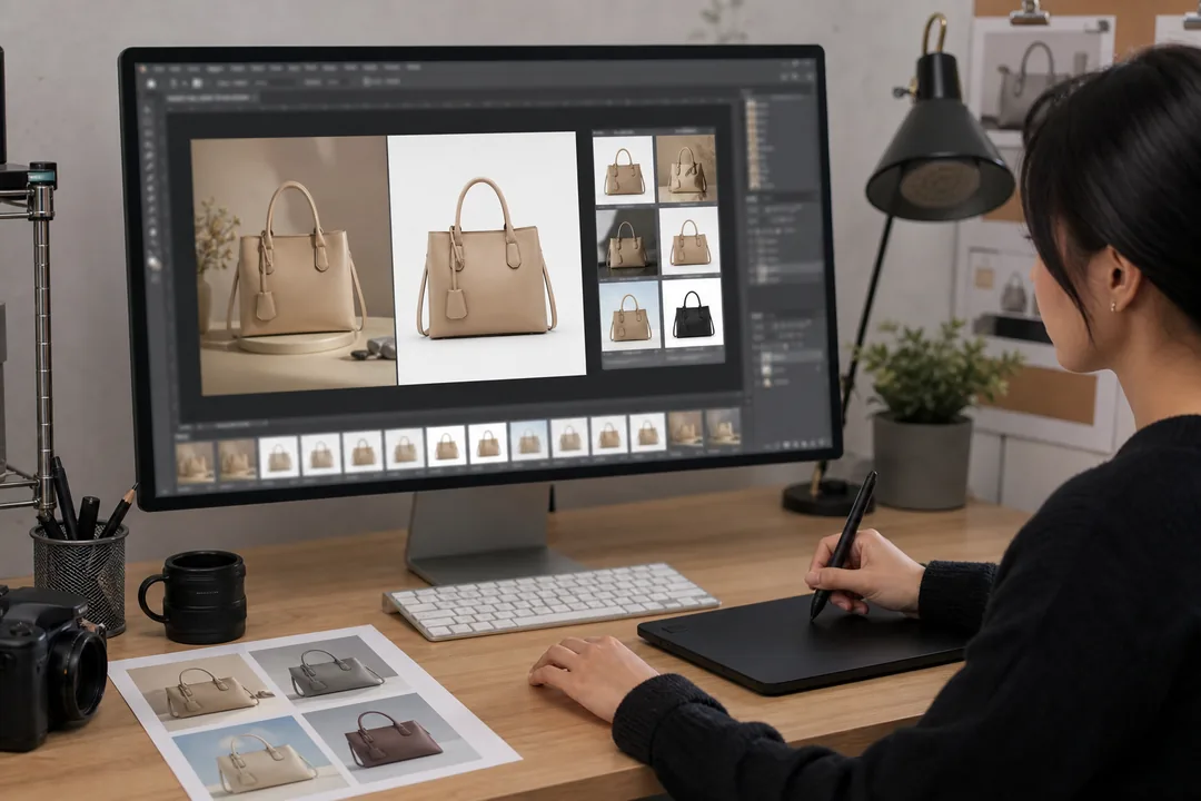 Photoshop 和传统流程区别：真正省的是沟通成本 效果示例，Photoshop 出图