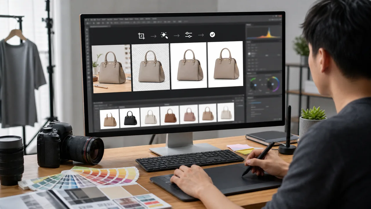 图叮AI工作流：电商团队可复制的操作步骤 效果示例，Photoshop插件 出图