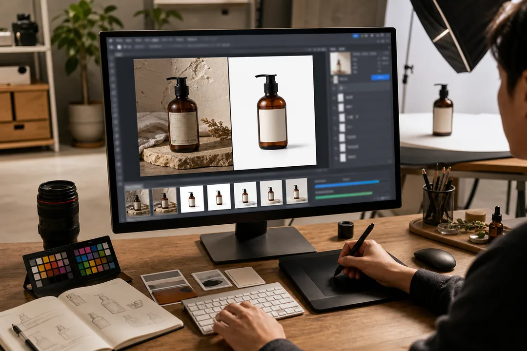 Photoshop怎么做：一套可复制但不僵硬的工作流 步骤演示，使用 Photoshop