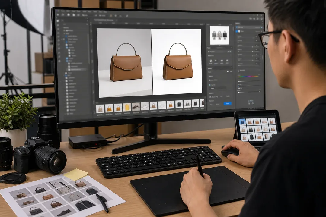 批量上新 配合 Photoshop 完成批量上新步骤：从 0 到 1 的最小工作流