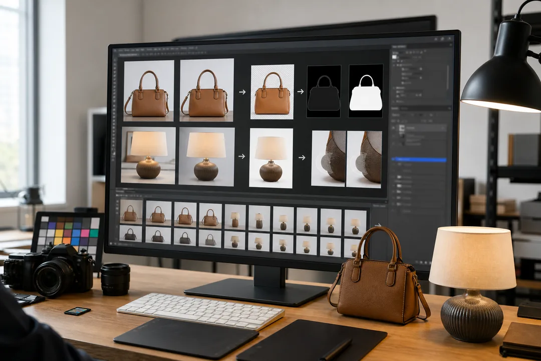 批量修图 配合 Photoshop 完成批量修图步骤：一套可复制的 Photoshop AI 工作流