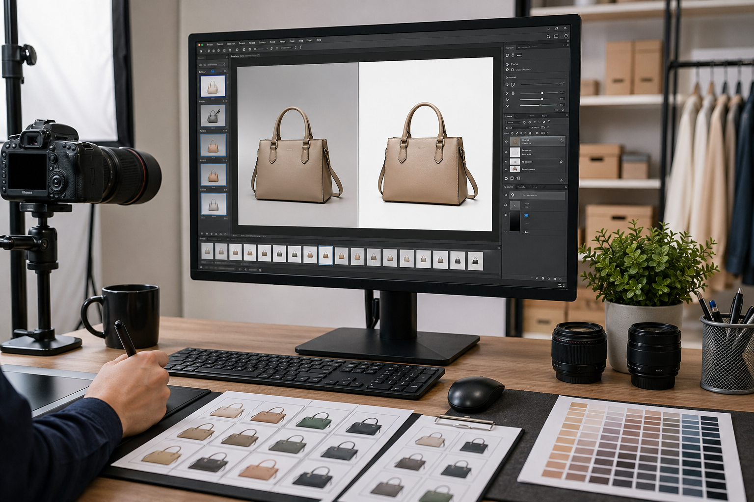 批量修图效率低 配合 Photoshop 完成适用边界：哪些任务适合图叮AI 工作流，哪些不适合