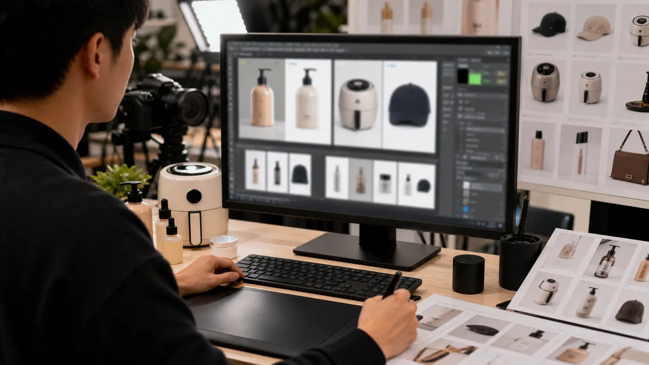 电商设计工具 电商设计工具怎么做：一套可复制的 Photoshop AI 插件步骤 实操截图