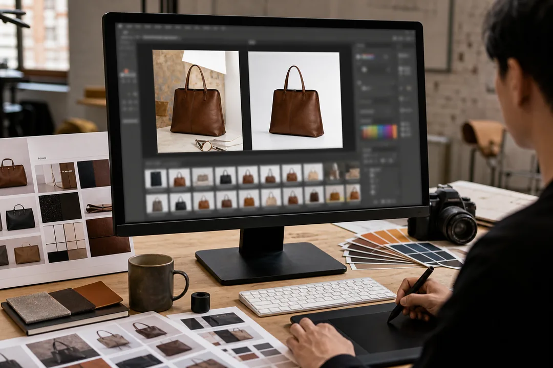 PS教程 配合 Photoshop 完成注意事项：别让 AI 结果破坏品牌秩序