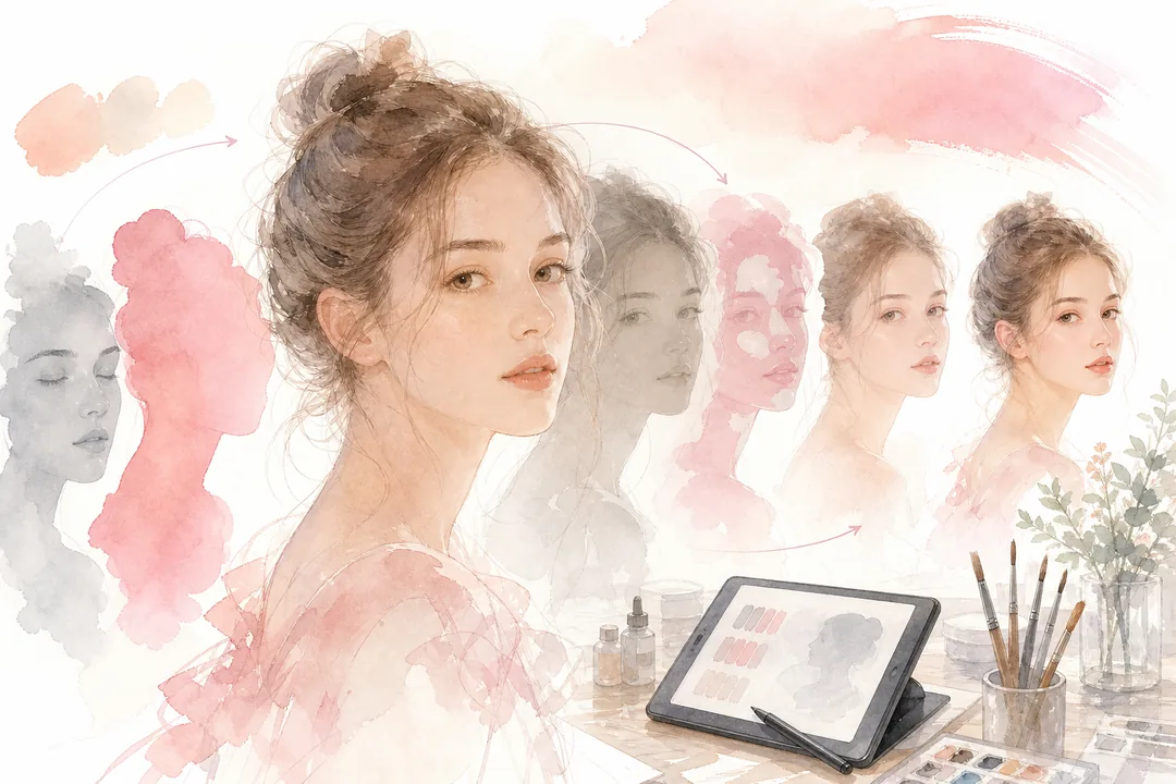 插件 配合 Photoshop 完成传统流程 vs AI 流程：该把时间省在哪