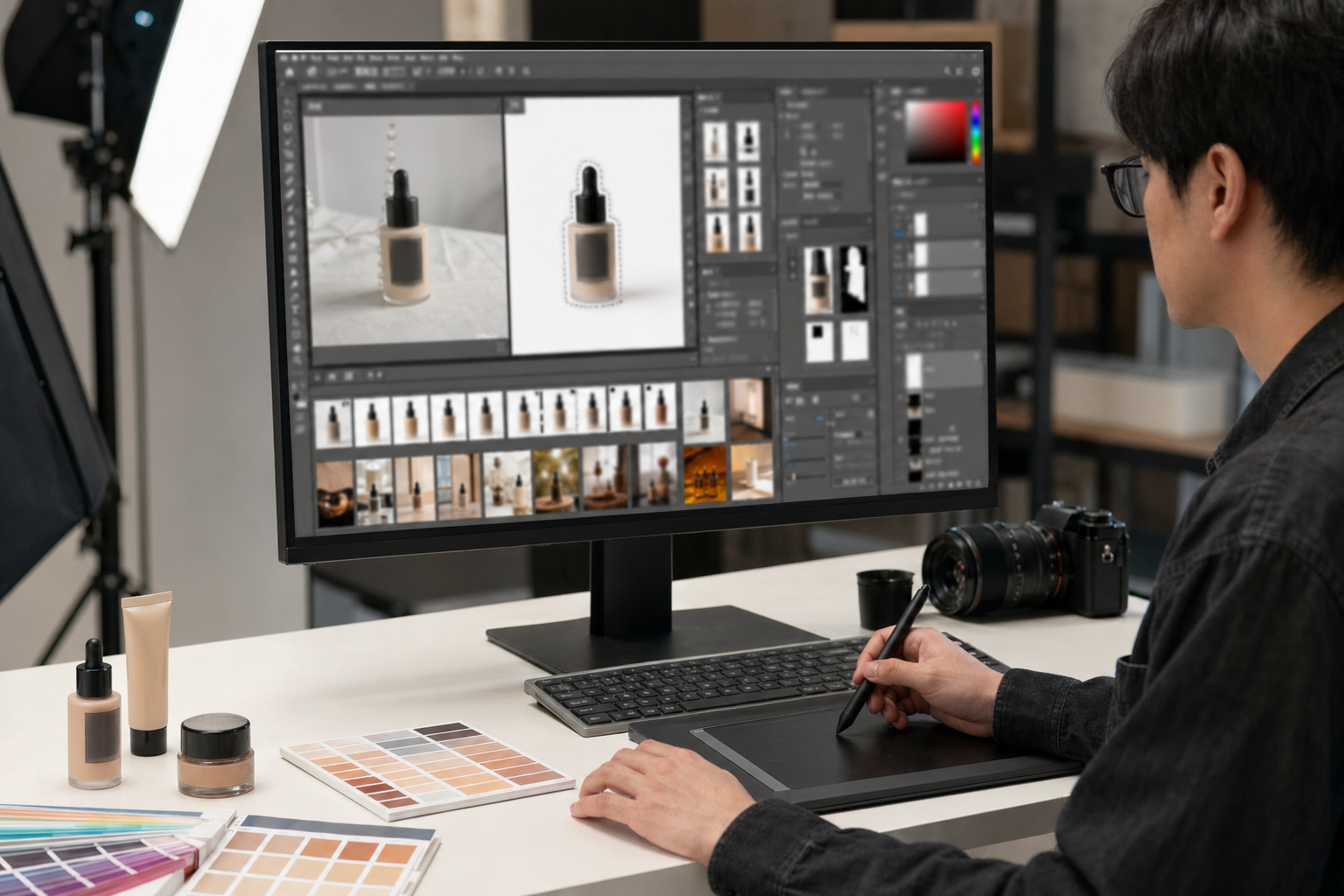 插件 为什么要用ps插件：电商设计的痛点，本质是重复劳动太多 实操截图