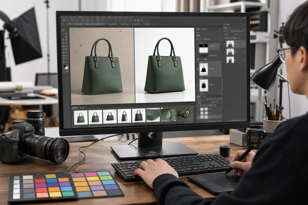 ai修图怎么做：一套可复制的 Photoshop 插件工作流 效果示例，修图 出图