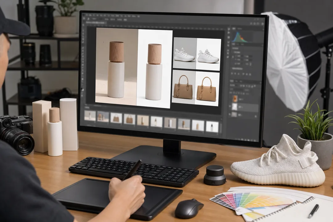 操作步骤：在 Photoshop 里建立可复制的AI修图流程 步骤演示，使用 图像处理