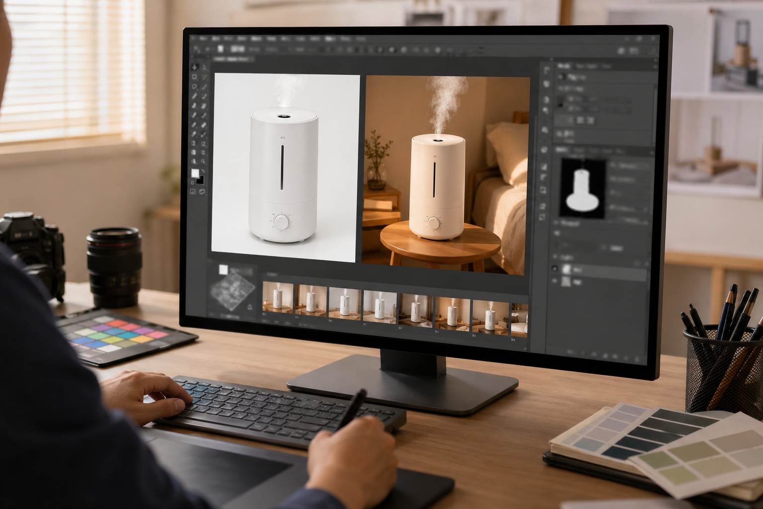ps插件案例：同一商品的前后对比逻辑：插件 处理前后对比