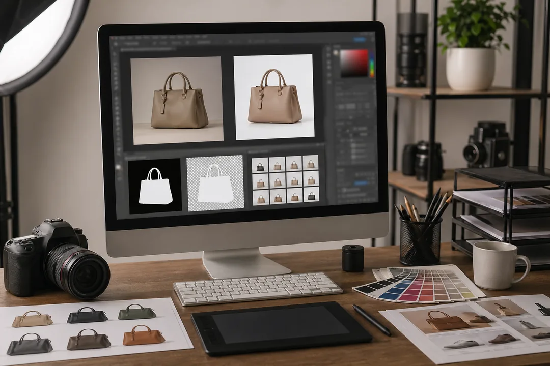 商品图批量生成工具 在商品图批量生成工具步骤：一套可复制的 Photoshop AI 插件 SOP场景下的工作示意
