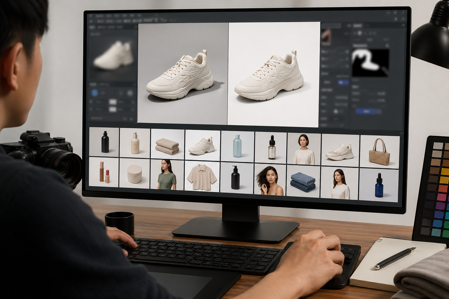 如何快速验证：用 20 张图做一次小样本测试 步骤演示，使用 商业设计软件