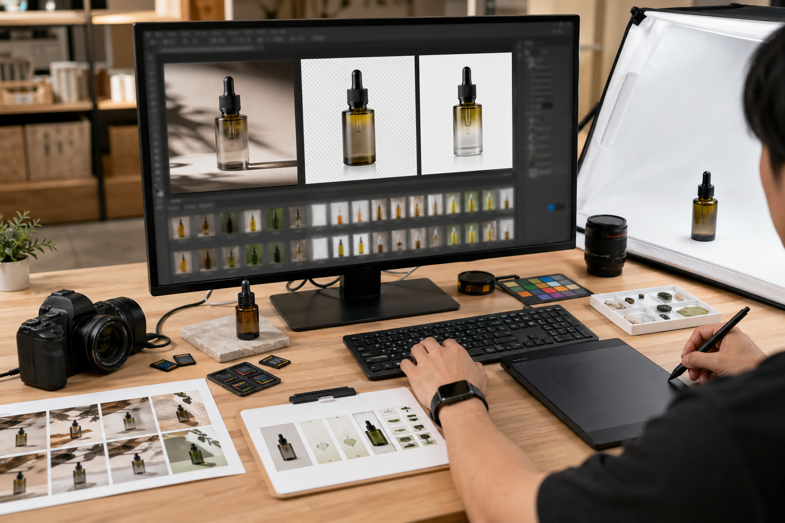 设计师必备效率软件 在设计师必备效率软件是什么：不是工具清单，而是出图流水线场景下的工作示意