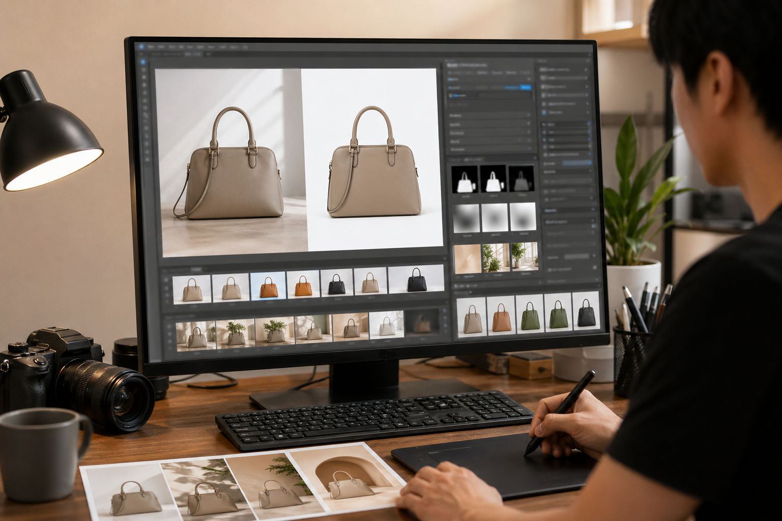 设计师用什么工具 在操作步骤：我自己的图叮AI 工作流场景下的工作示意