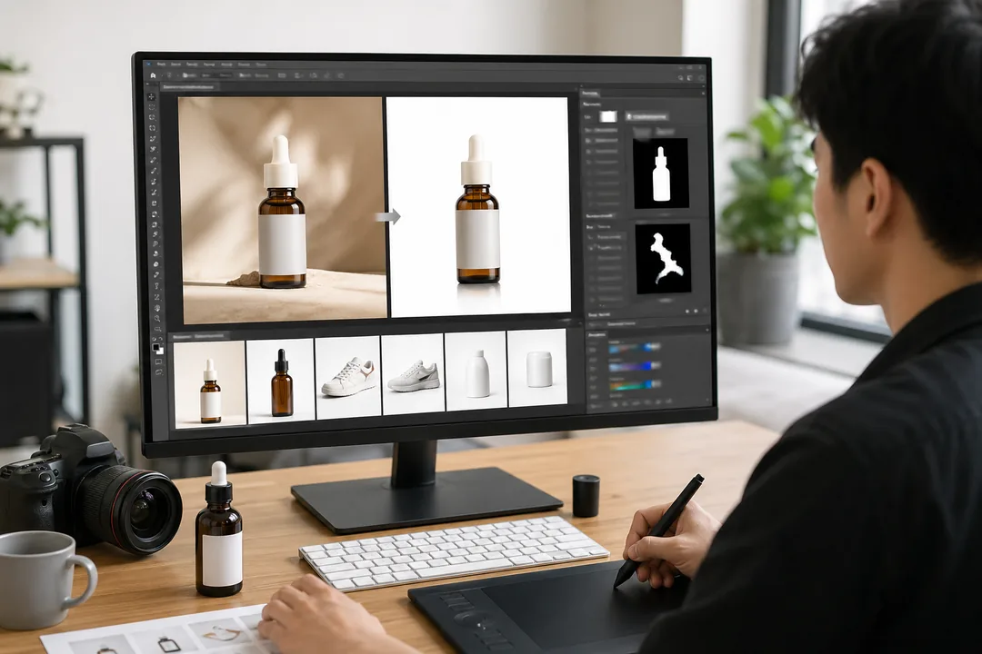 深度学习抠图怎么做：适合电商设计师的 Photoshop 工作流 效果示例，深度学习抠图 出图