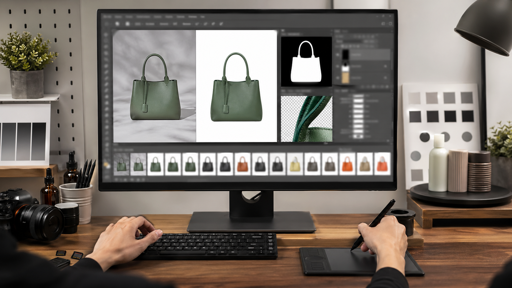 深度学习抠图步骤：图叮AI 到 Photoshop 的可复制流程 效果示例，深度学习抠图 出图