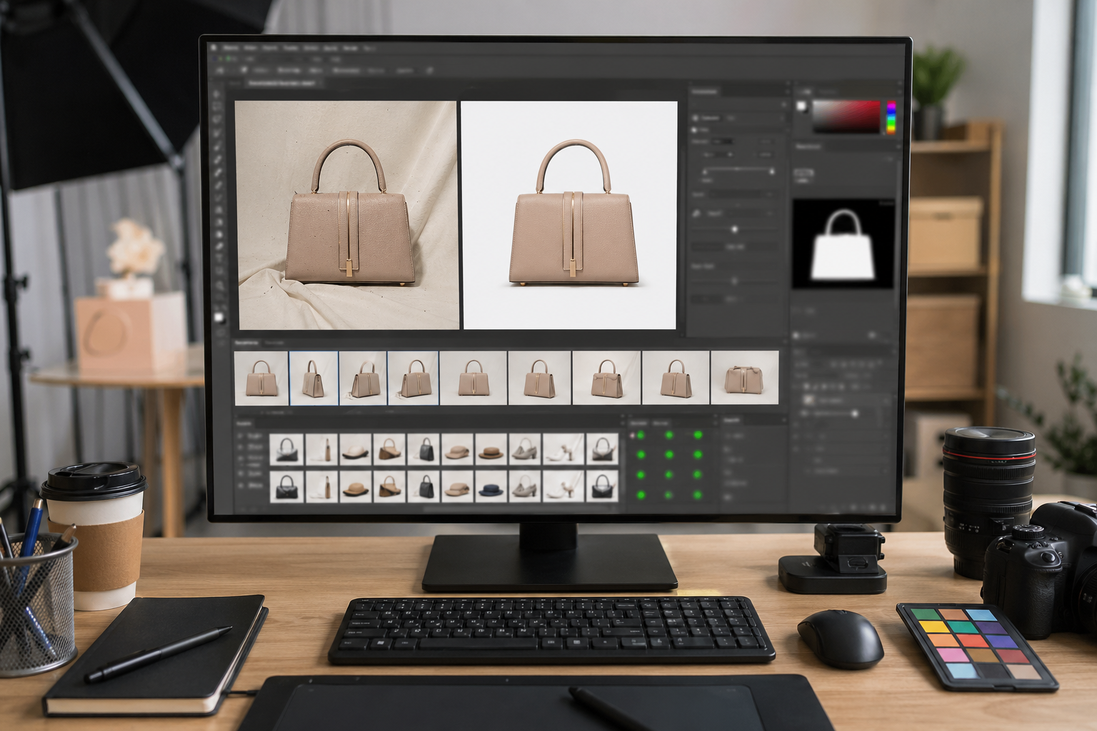 计算机视觉 在为什么要用计算机视觉：价值不是“更智能”，而是“可批量”场景下的工作示意