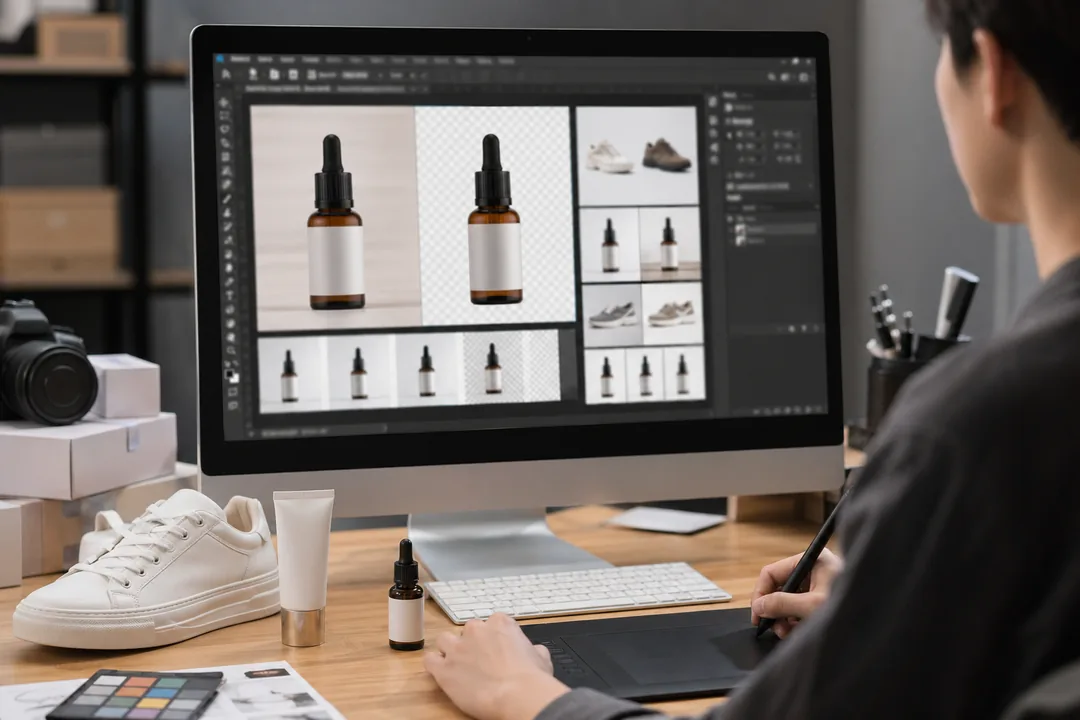 电商设计神器 配合 Photoshop 完成先给结论：电商设计神器解决的是产能和一致性问题