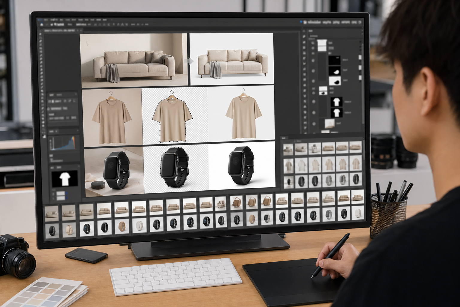 电商设计素材 配合 Photoshop 完成适用边界：哪些场景适合用图叮AI验证