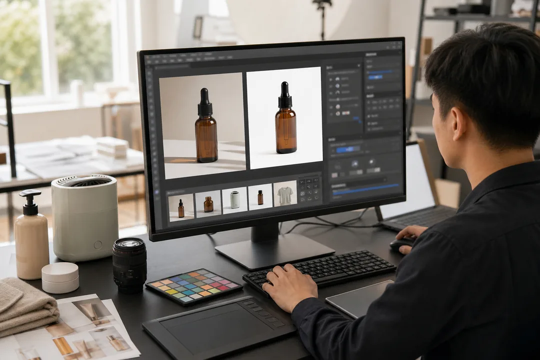 电商美工效率 配合 Photoshop 完成操作步骤：搭建 Photoshop AI 插件工作流