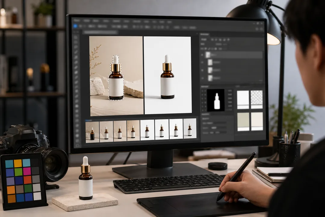 电商视觉营销怎么做：一套可复制的 Photoshop AI 工作流 步骤演示，使用 电商视觉营销