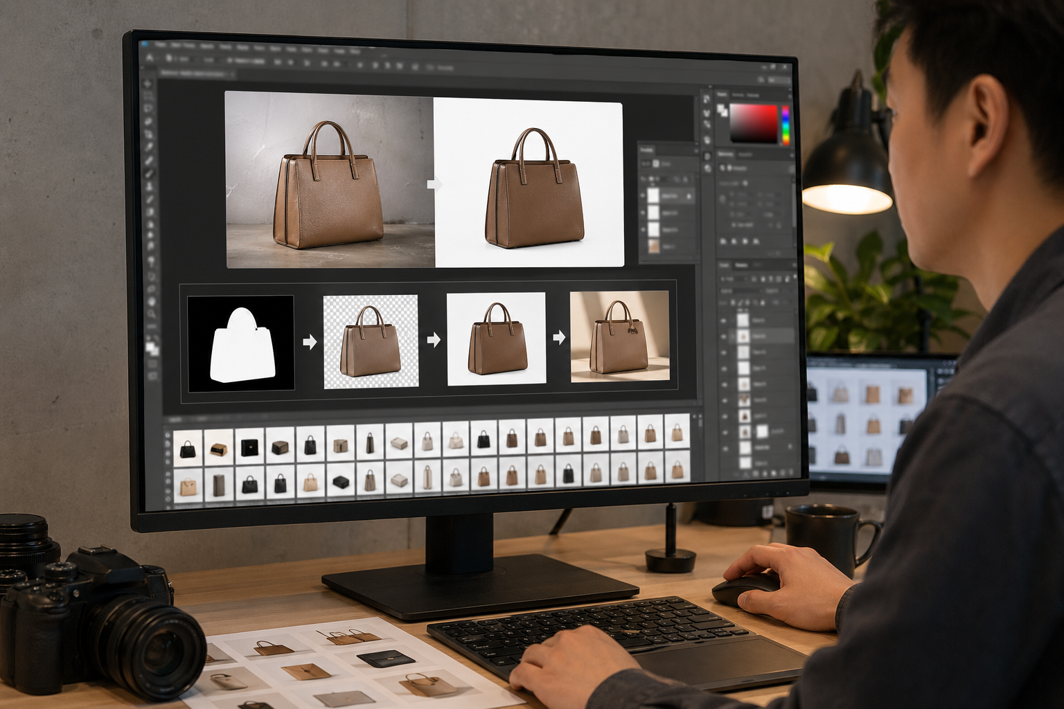 电商美工 如何用图叮AI快速验证一套电商美工工作流 实操截图