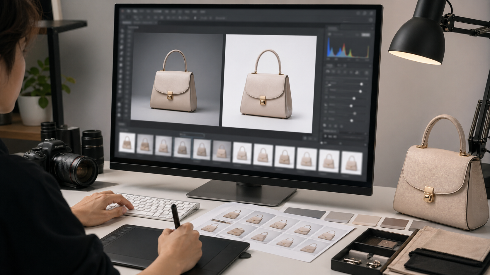 先给结论：设计师效率要从“单图手工”改成“批量流水线” 效果示例，设计师效率 出图